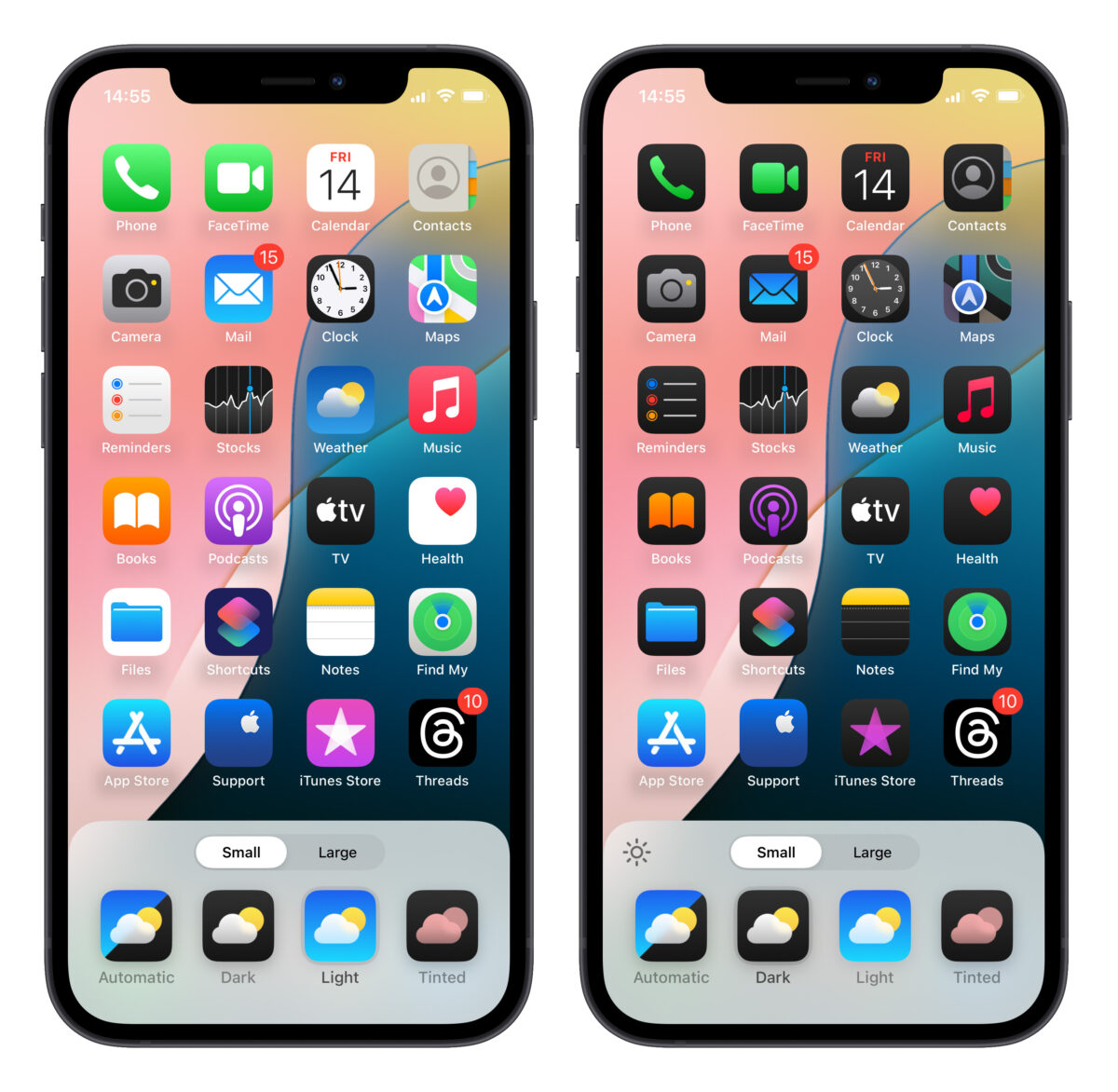 iPhone iOS iOS 18 iOS 18 新功能 主畫面 全新主畫面編排