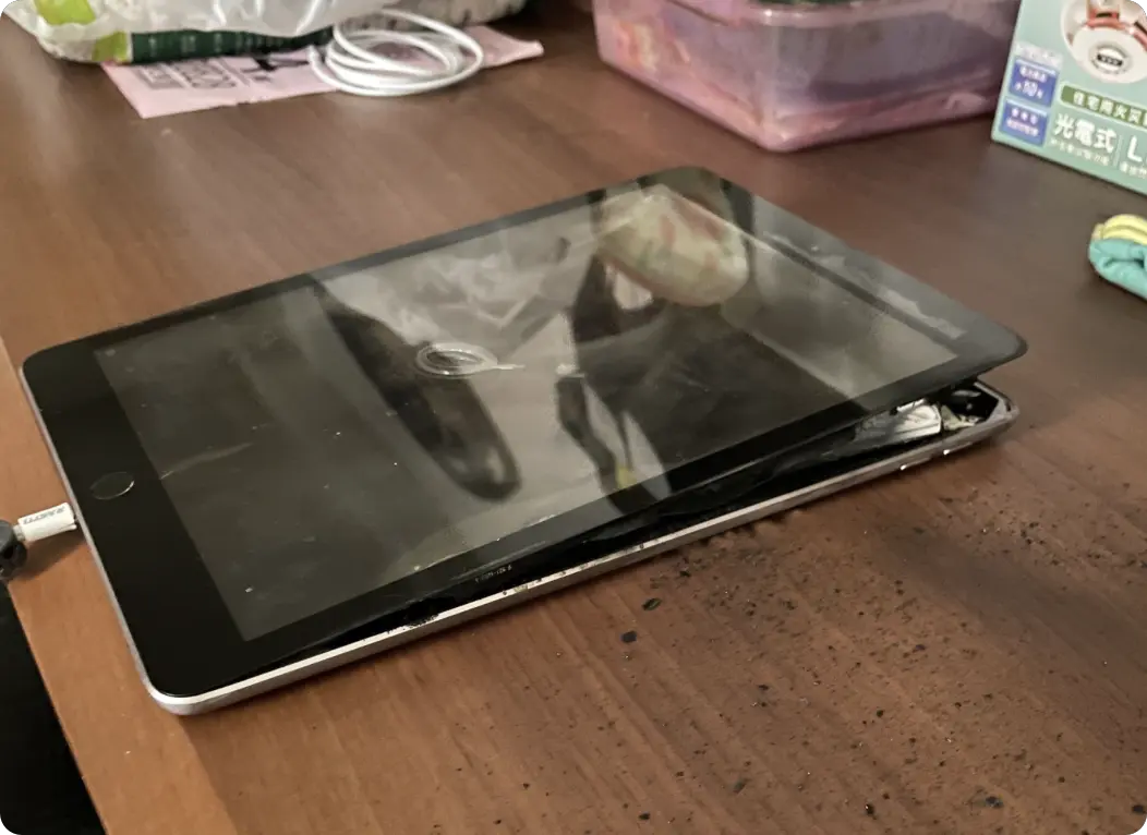 iPad 燒焦 充電 安全