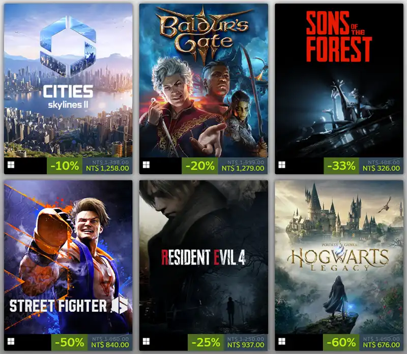 steam 夏日特賣會 遊戲推薦 最低優惠