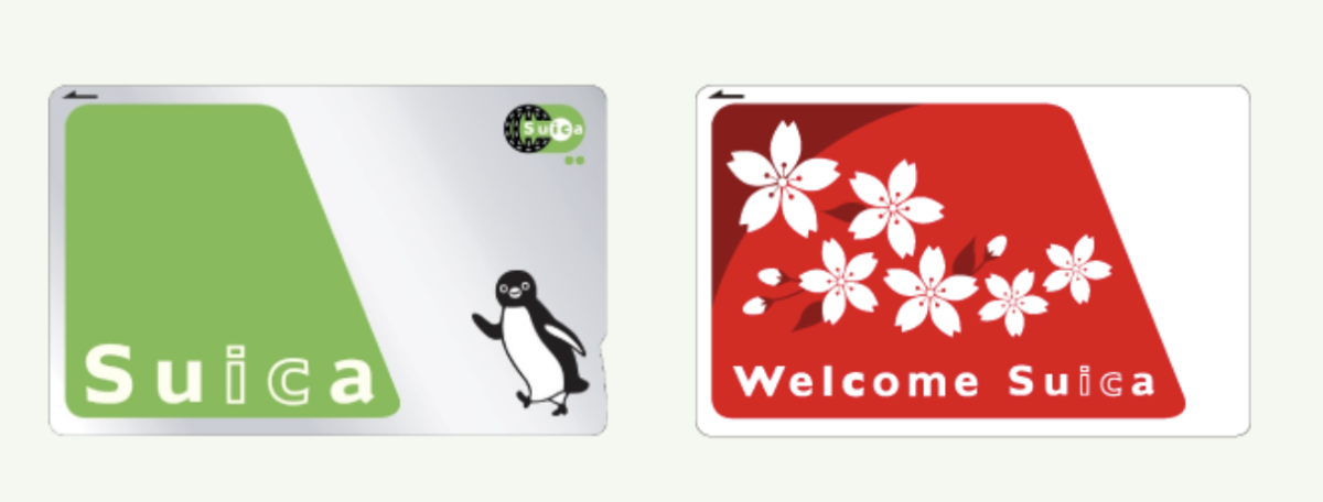 Suica 及 Welcome Suica
