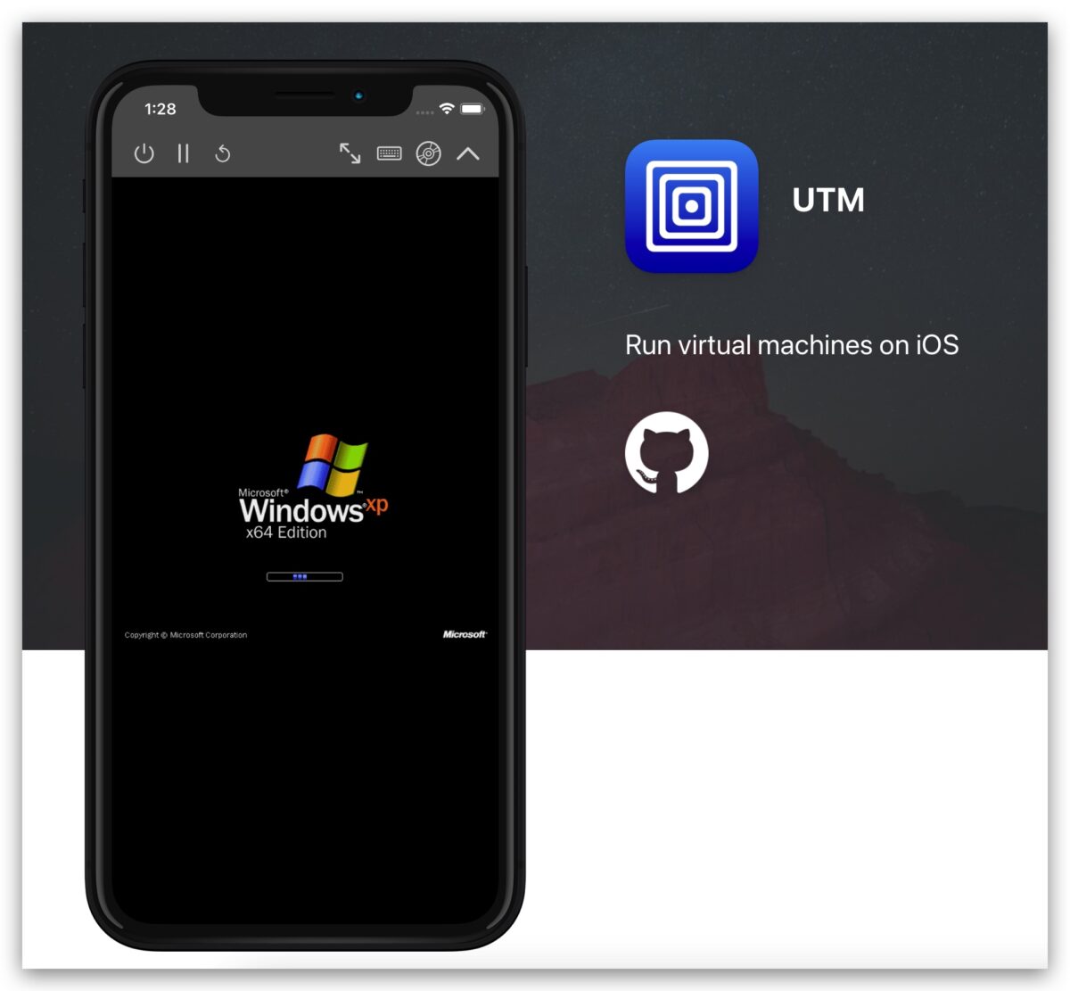 iOS iPhone PC 模擬器 UTM SE Apple Store