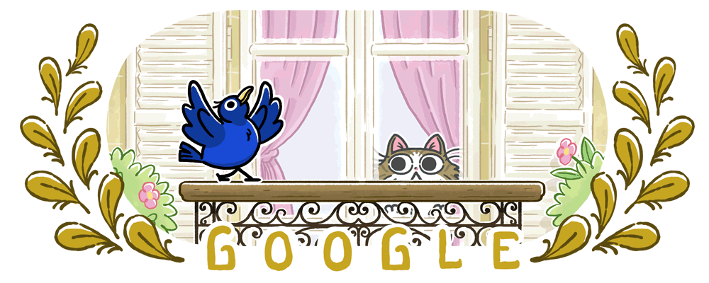 競技體操奧運,Google Doodle