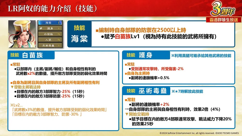 三國志霸道 仙劍奇俠傳 聯動 新武將 編制推薦 3週年
