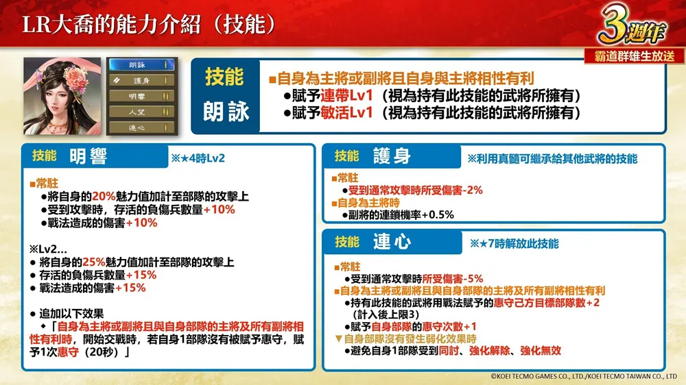 三國志霸道 仙劍奇俠傳 聯動 新武將 編制推薦 3週年