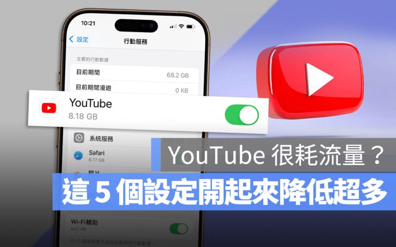 YouTube 很吃流量？這 5 個設定開起來有效節省上網用量