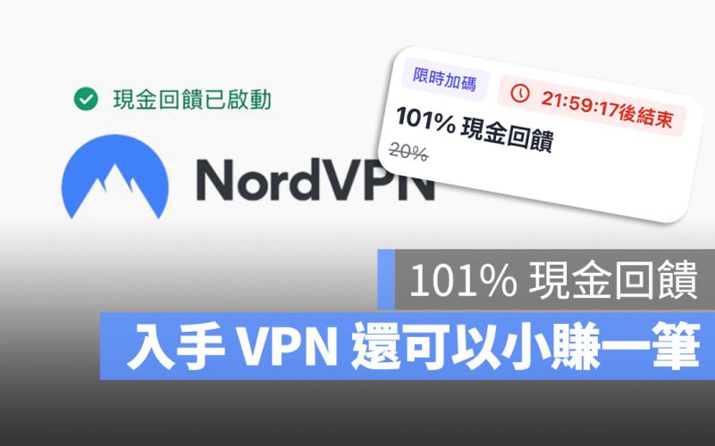 黑五限定優惠！入手 VPN 還可以賺錢拿 101% 回饋