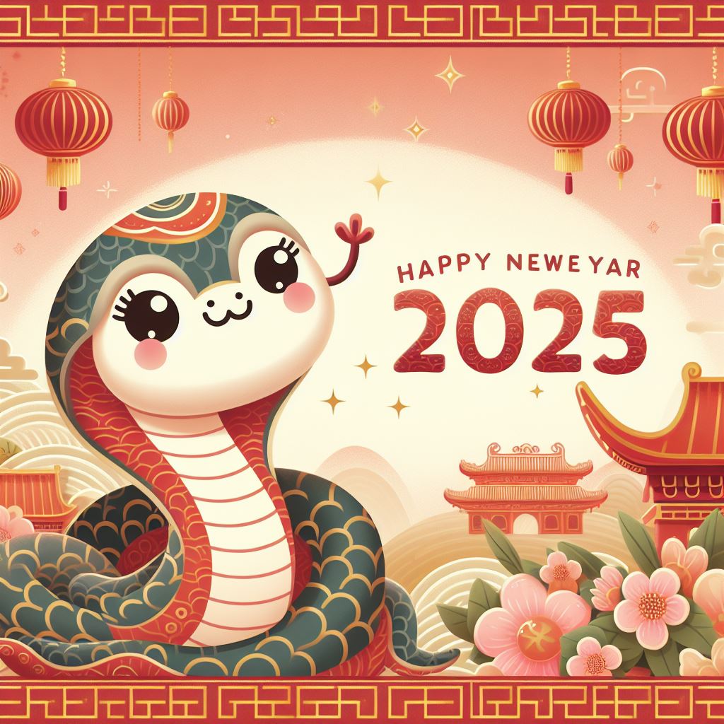 蛇年快樂祝福語 2025
