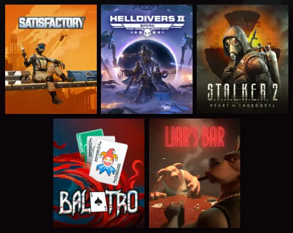 2024 Steam Awards 遊戲大獎 入圍名單 投票