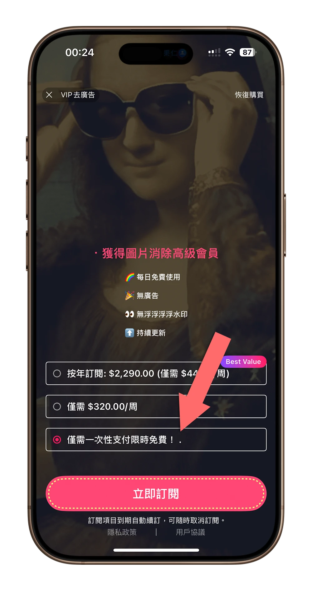 vividpic App 限時免費 生成影片 AI
