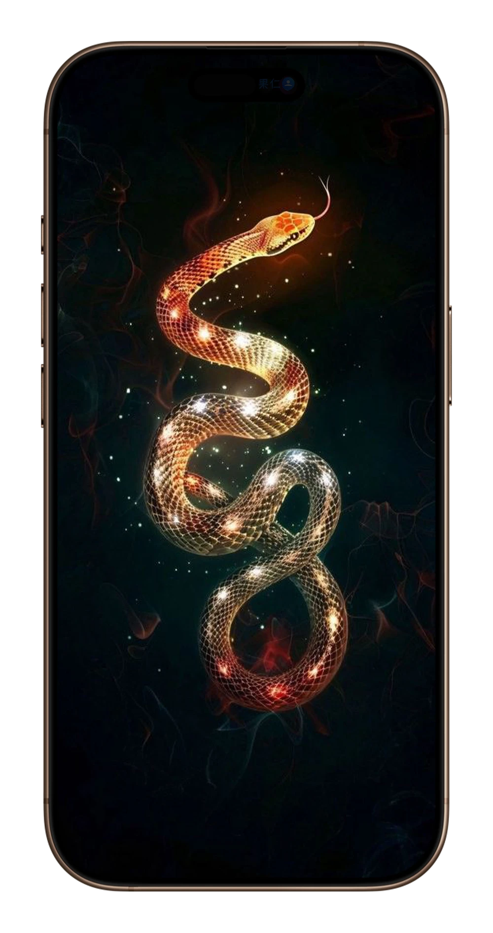 2025 蛇年 iPhone 桌布