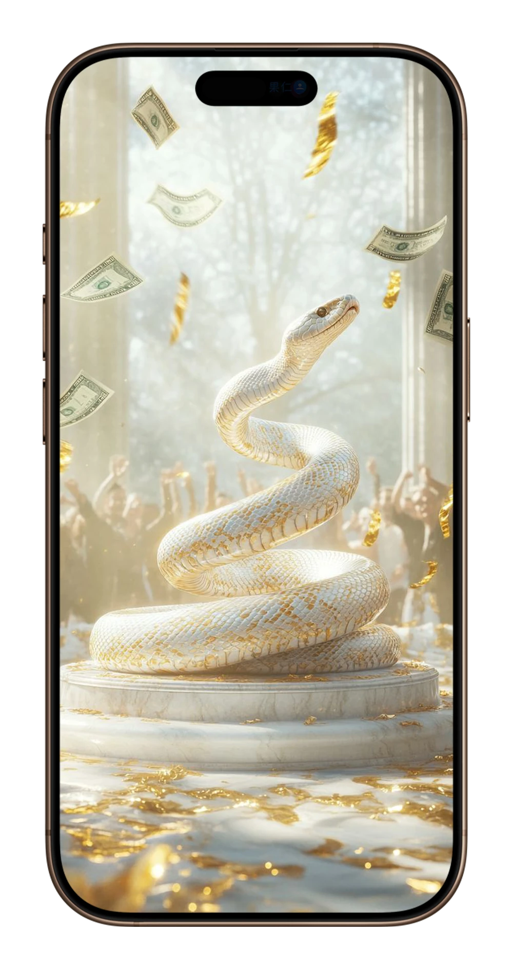 2025 蛇年 iPhone 桌布