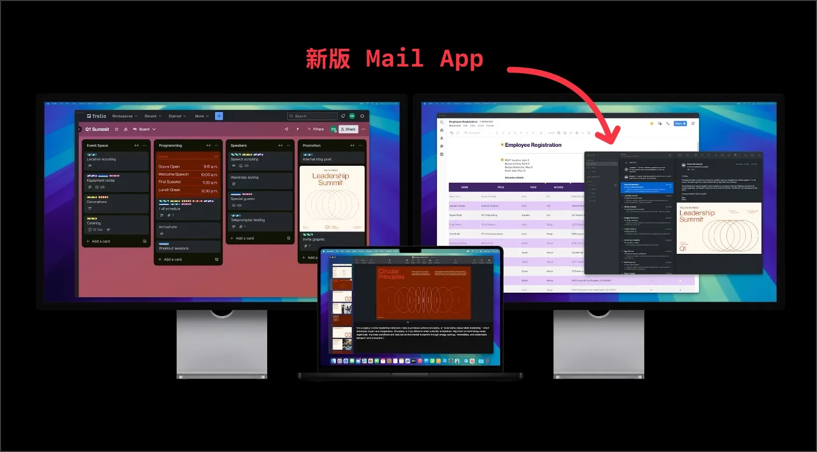 Mac Mail App 重新設計