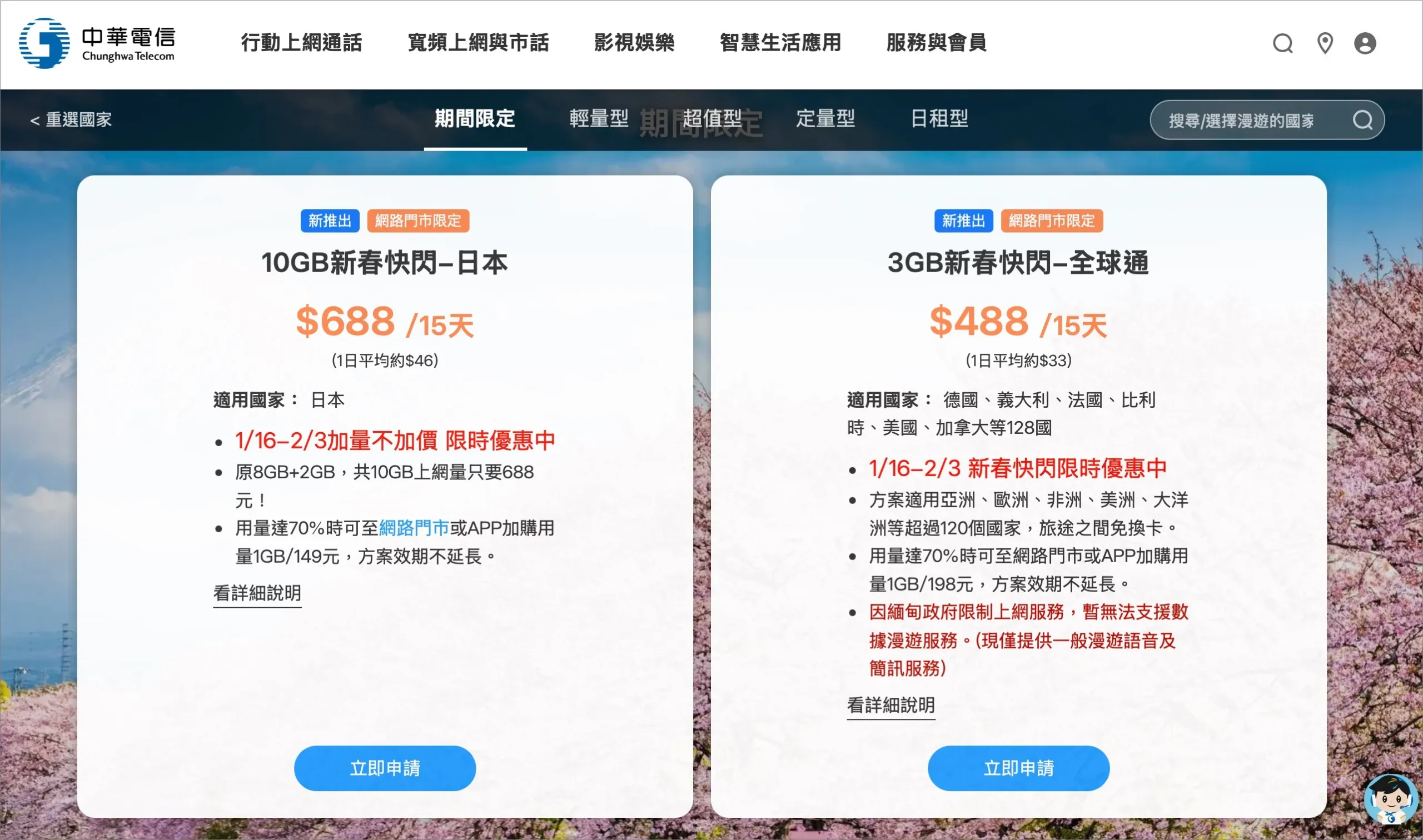eSIM 非原生線路