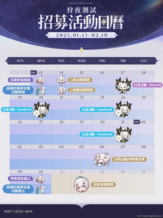 二重螺旋 ARPG 跨平台遊戲 封測招募 二次元