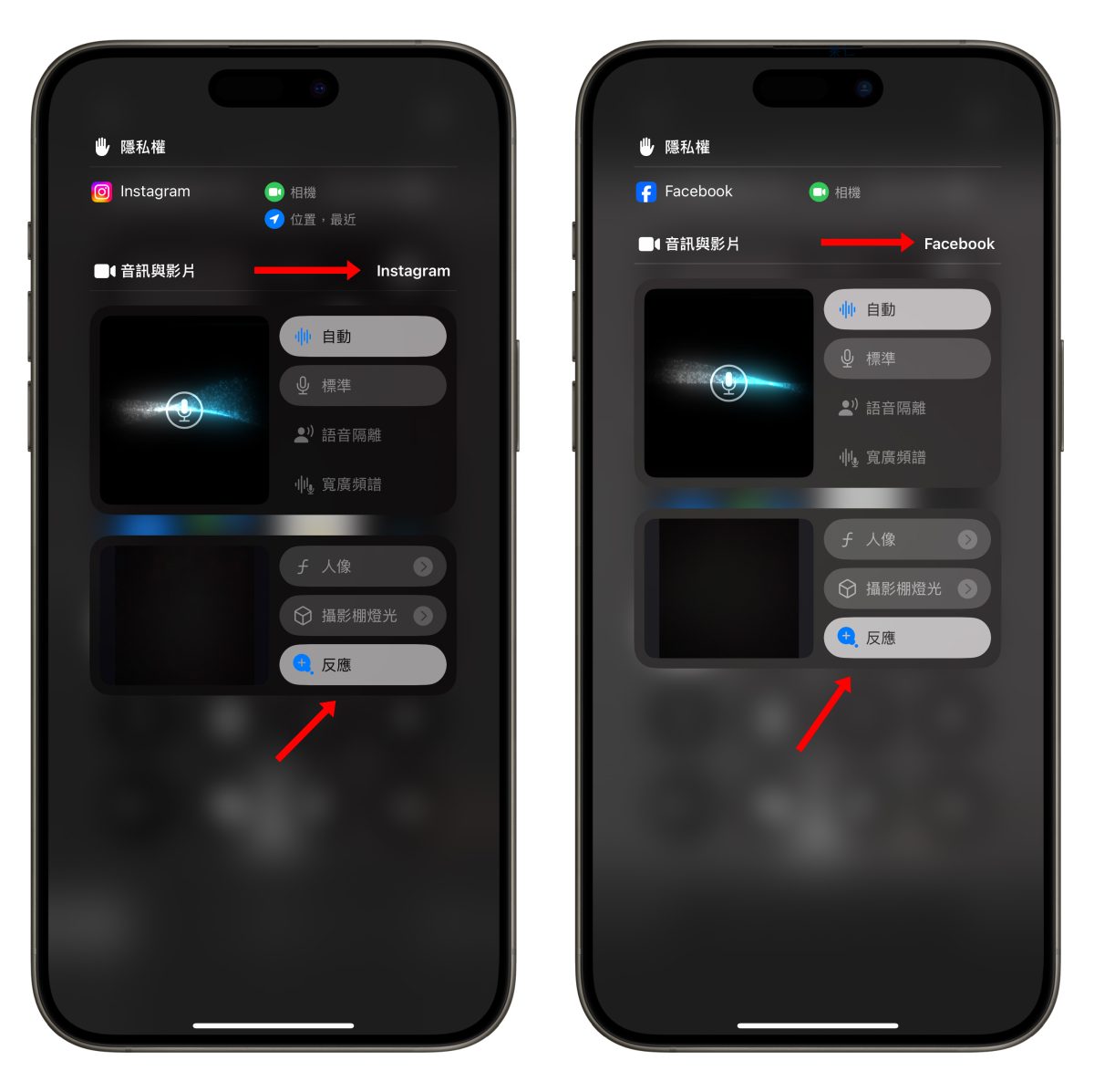 FaceTime FaceTime 手勢特效 FaceTime 視訊特效 iPhone 手勢特效 iPhone 視訊特效