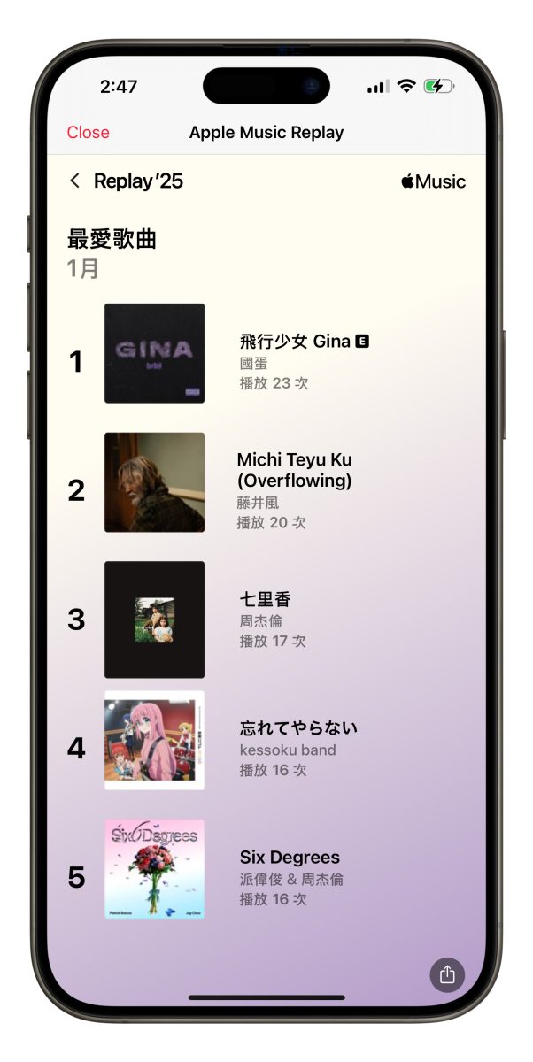 Apple Music Apple Music 音樂回憶 Apple Music 音樂回憶 2025
