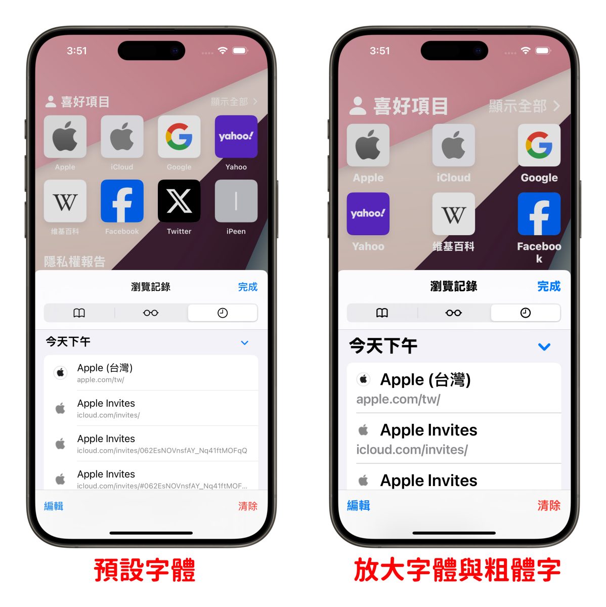 iOS iPhone 輔助使用 個別 App 設定 iPhone 個別 App 設定