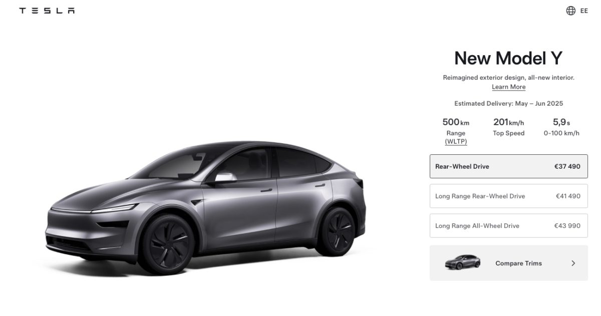 特斯拉 Tesla Model Y 全新 Model Y