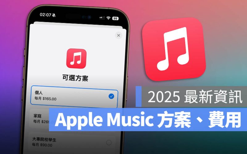 2026 Apple Music 費用多少？有家庭或學生方案嗎？可免費試用？完整介紹指南一次看