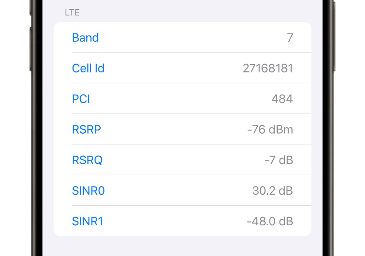 iOS iPhone iPhone 行動網路檢查 iPhone 網路檢查 FTM Dashboard iPhone FTM Dashboard