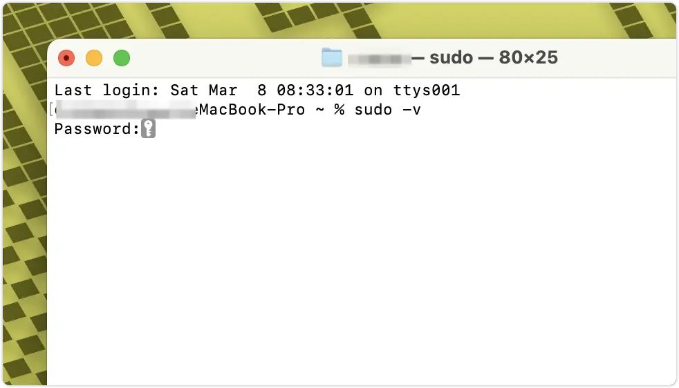 sudo Mac Touch ID