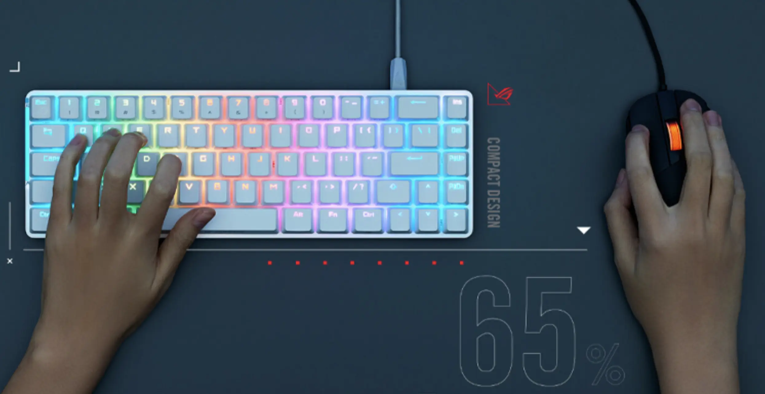 無線鍵盤推薦 irocks Logitech ROCCAT ASUS Razer Ducky Lexma actto