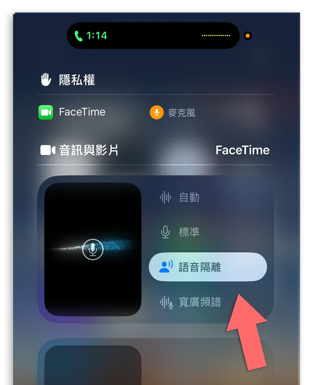 iPhone 語音隔離 是什麼 怎麼用