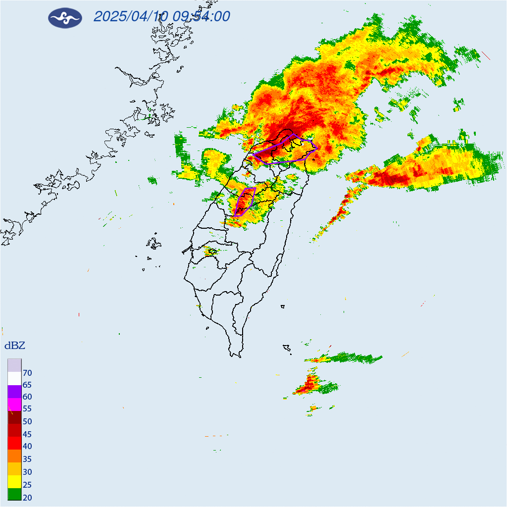 大雷雨地區
