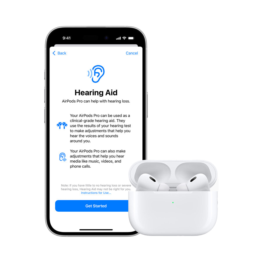 iOS iOS 18 AirPods AirPods 頭部動作 AirPods 遊戲音訊 AirPods 語音隔離 AirPods 適應性音訊 AirPods 助聽器