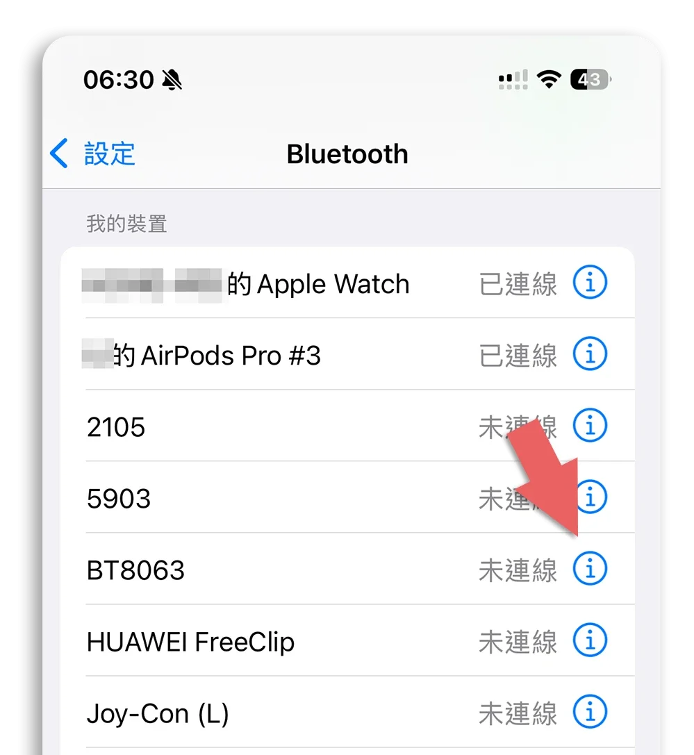 iPhone 藍牙 分類