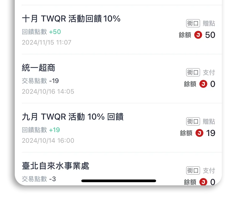 街口 TWQR 收付款