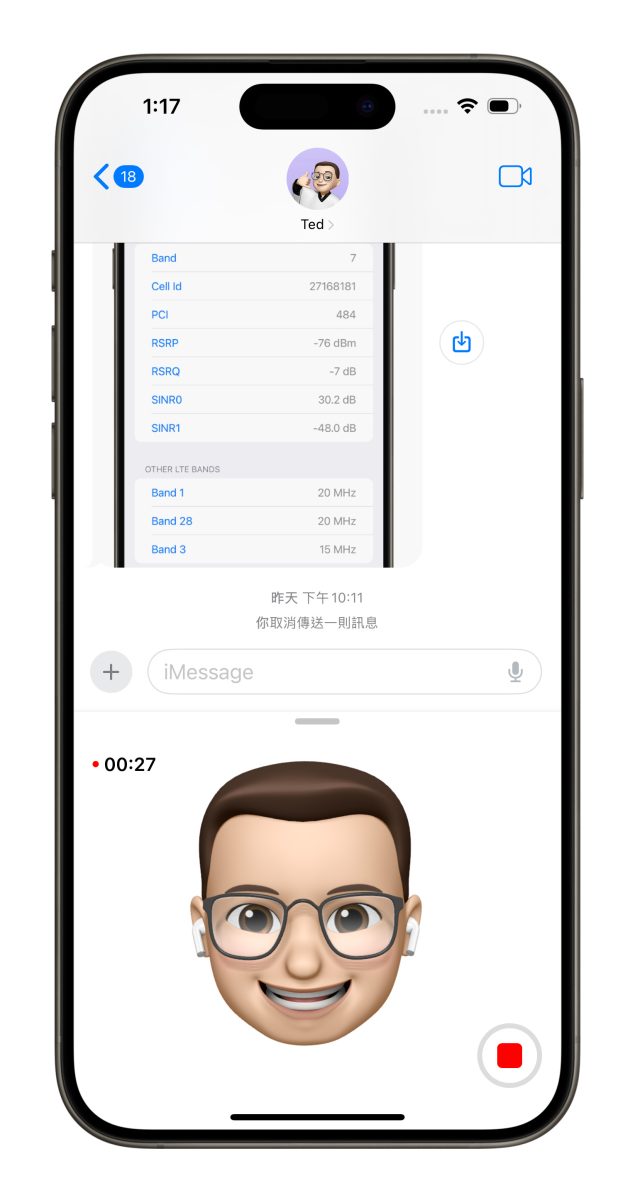 iPhone Memoji Animoji iOS