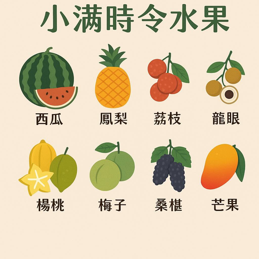 小滿時令水果推薦