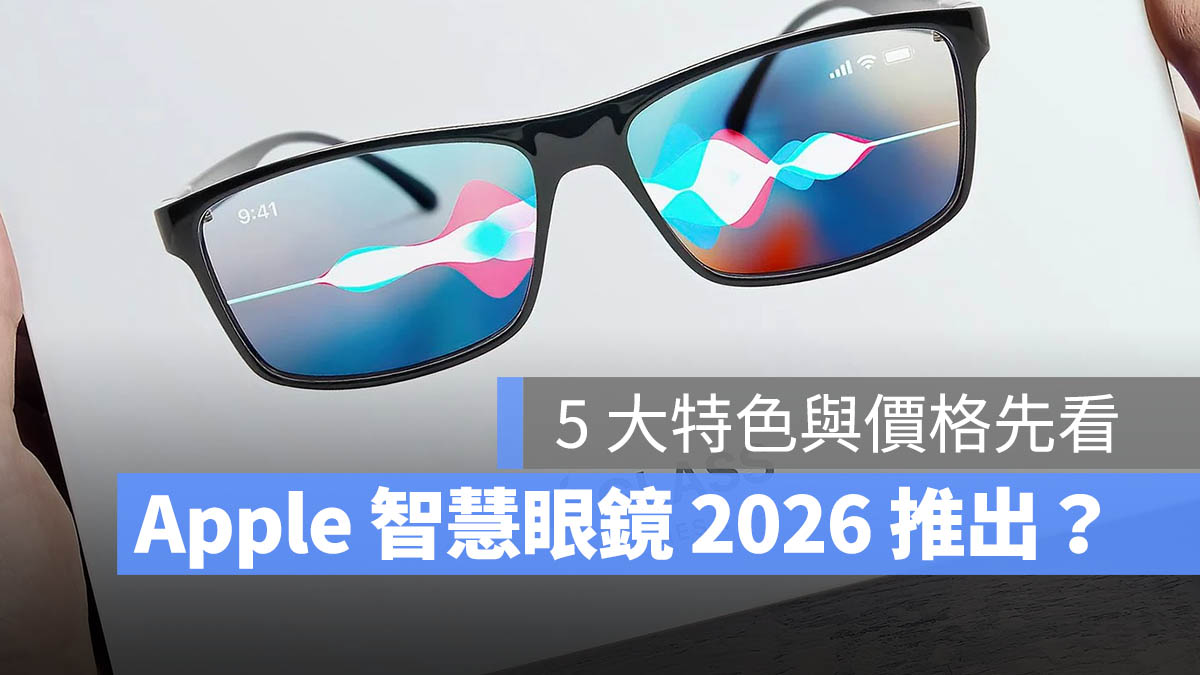 Apple Glass 眼鏡 Apple XR Google XR