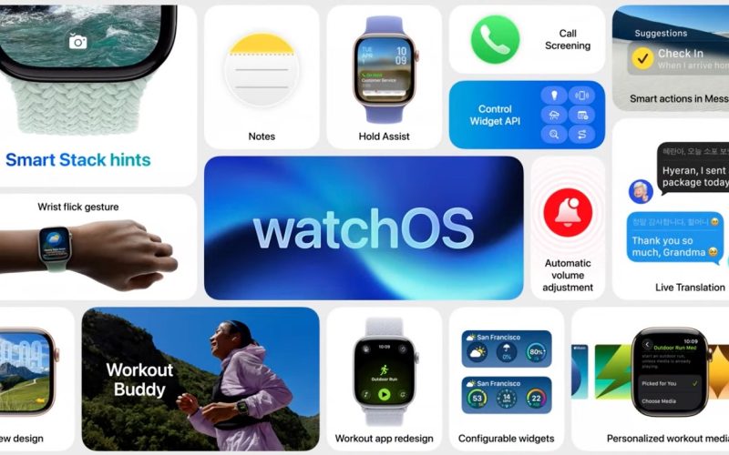 watchOS26 正式推出！全新設計語言、Workout Buddy 在你運動時給你滿滿的鼓勵