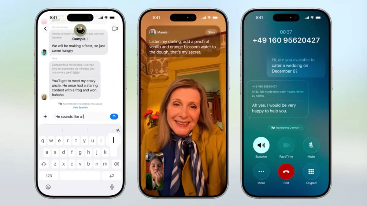 iOS iPhone iOS 26 iOS 26 新功能機型限制 Apple Intelligence Visual Intelligence 畫面搜尋
即時翻譯功能
Apple Intelligence 捷徑指令
提醒事項 AI 建議與分類
Apple 錢包訂單追蹤
全新影像樂園
iMessage AI 投票建議、AI 生成背景
空間照片與空間鎖定畫面