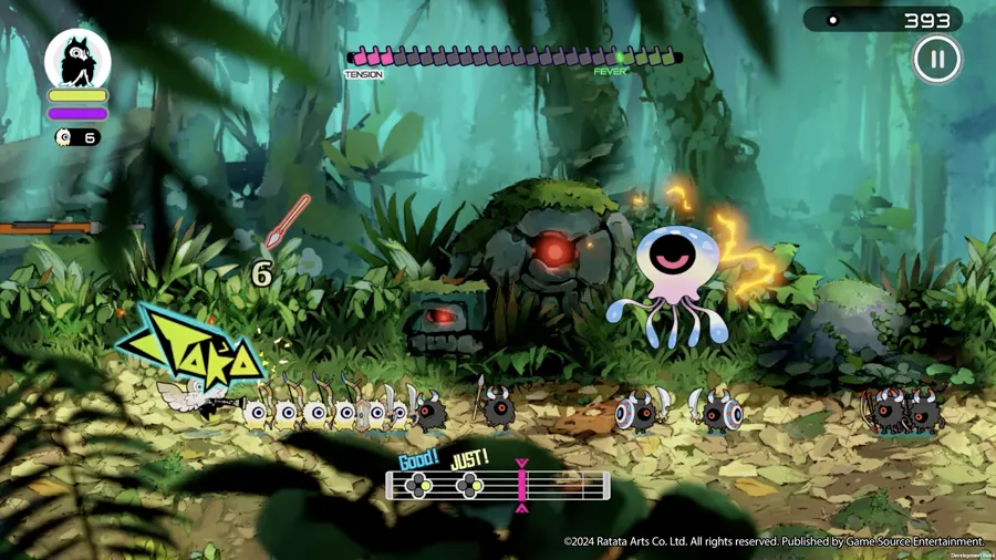 RATATAN 戰鼓啪打碰系列 Steam 免費試玩 節奏指令戰鬥