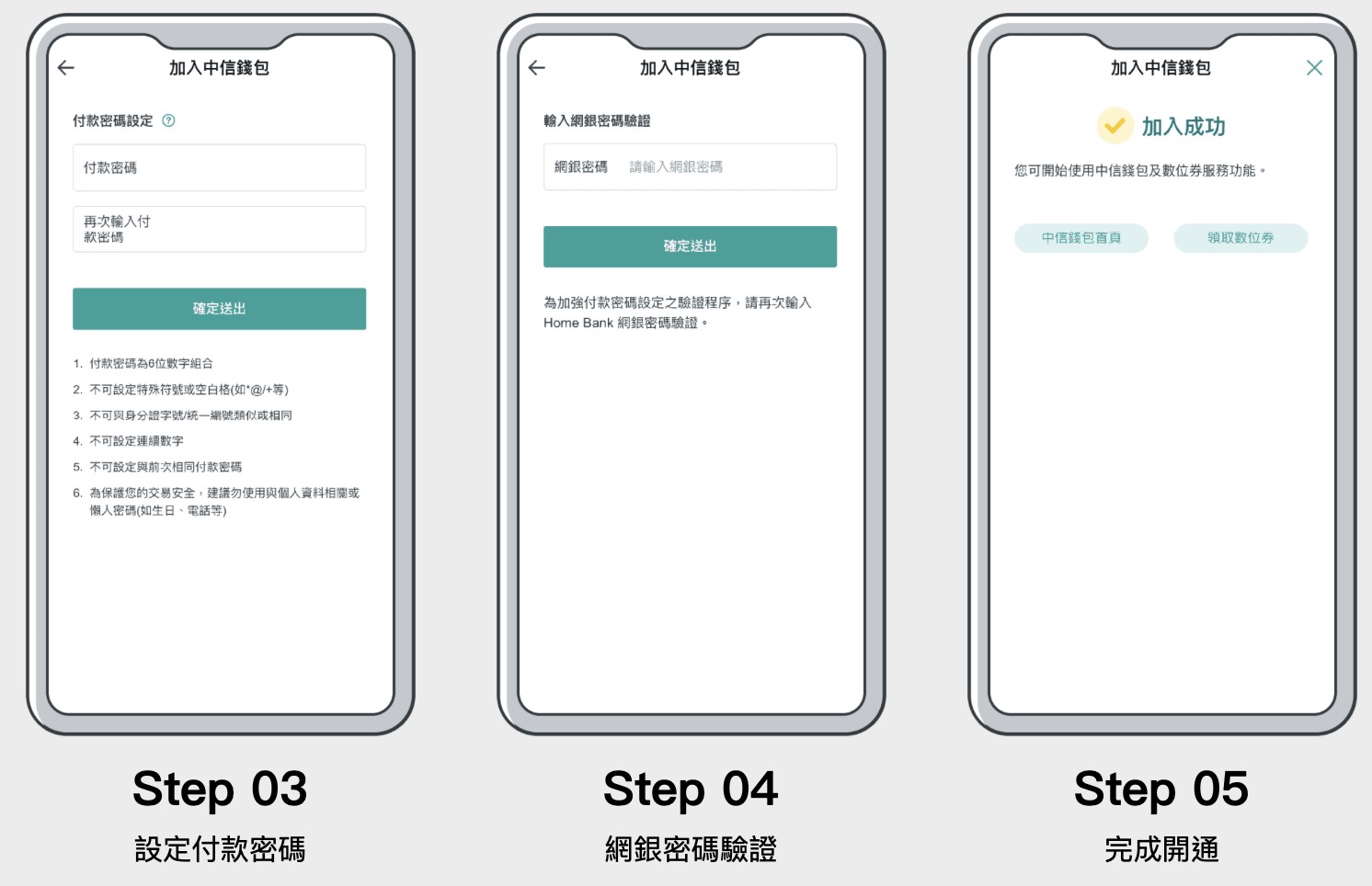 中國信託客家幣登記流程