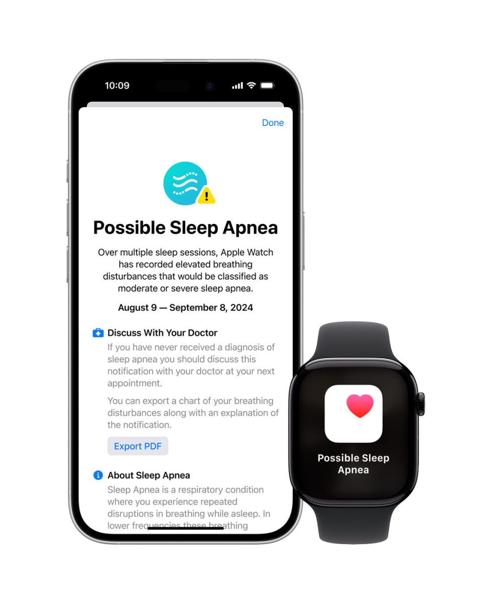 Apple Watch AirPods Pro 2 睡眠呼吸中止通知 聽力間側 助聽器 Apple Watch 睡眠呼吸中止通知 AirPods Pro 2 聽力檢測 AirPods Pro 2 助聽器