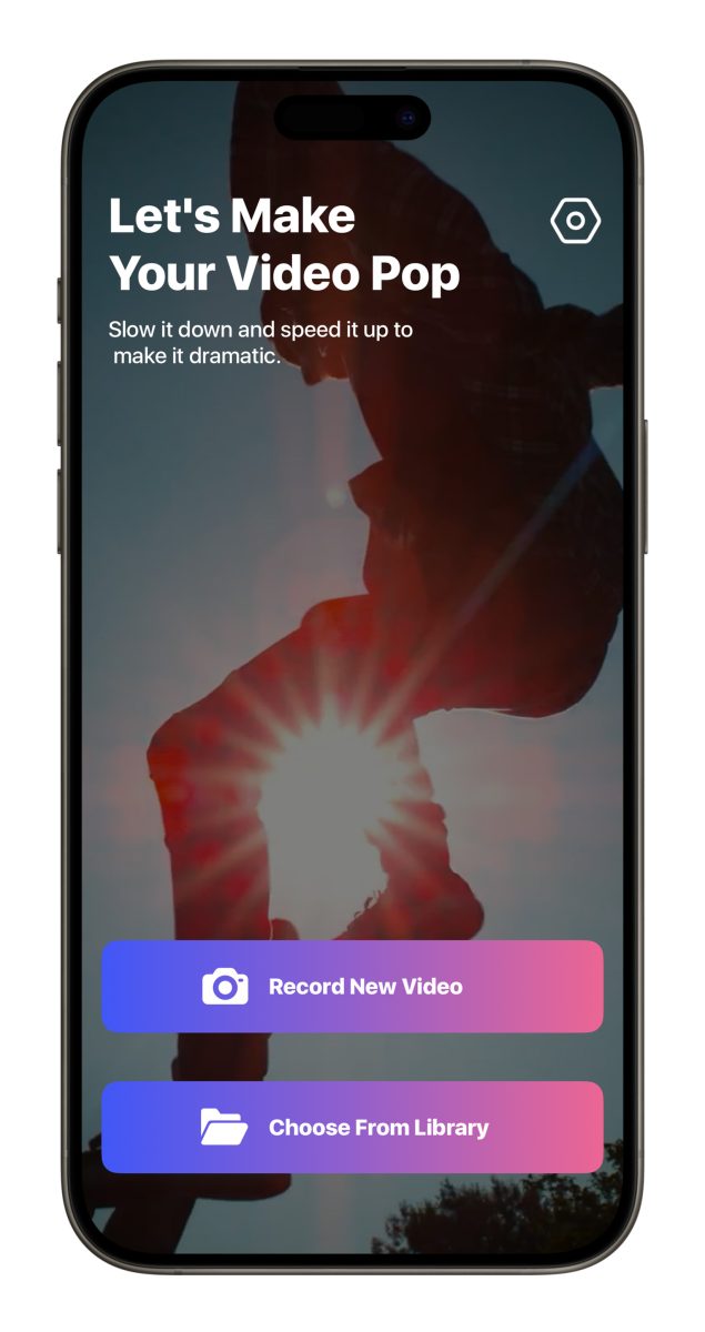 iOS iPhone 限免 App Slow Motion 影片變速 影片變速調整