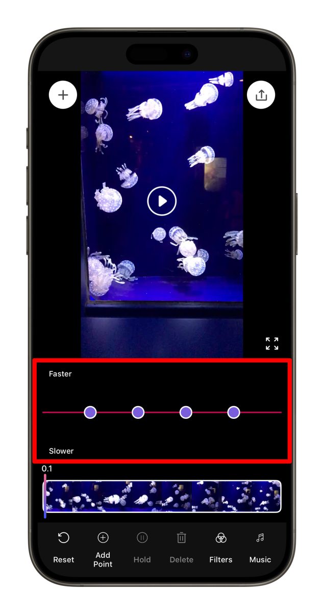 iOS iPhone 限免 App Slow Motion 影片變速 影片變速調整