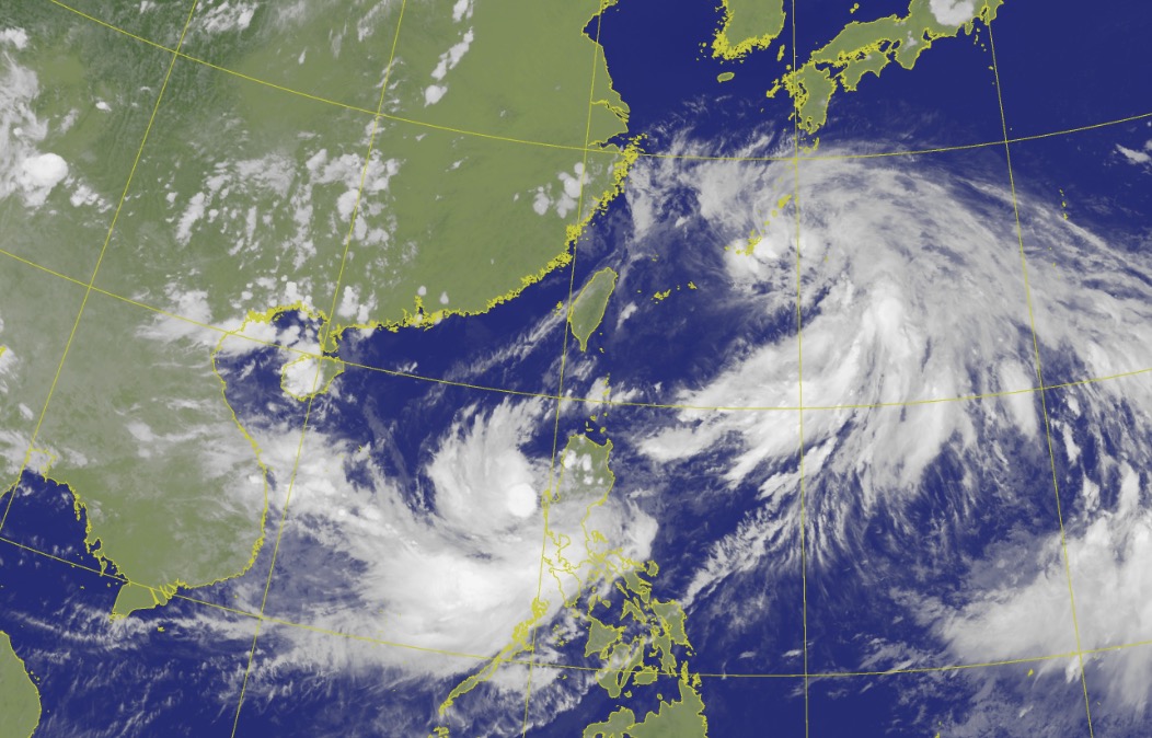 颱風衛星雲圖