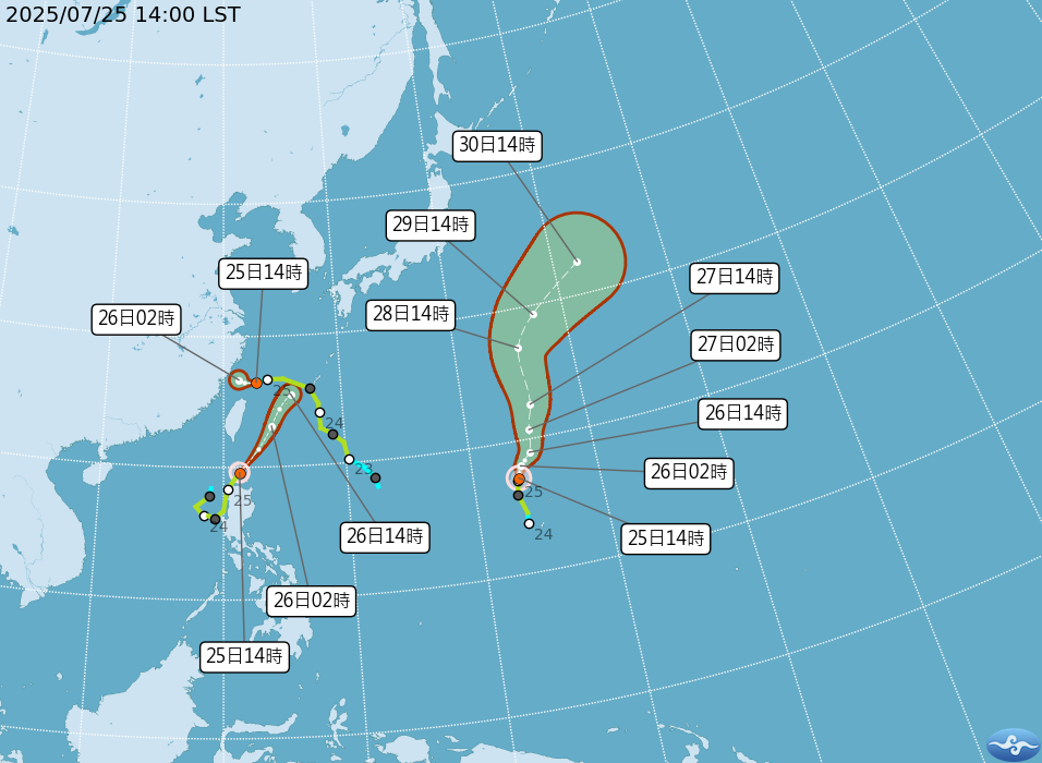 颱風動態