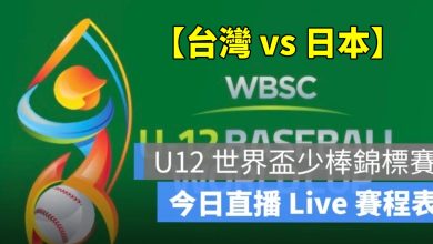 【古巴 vs 台灣】U12 世界盃少棒賽轉播，7/27 直播線上看 2025