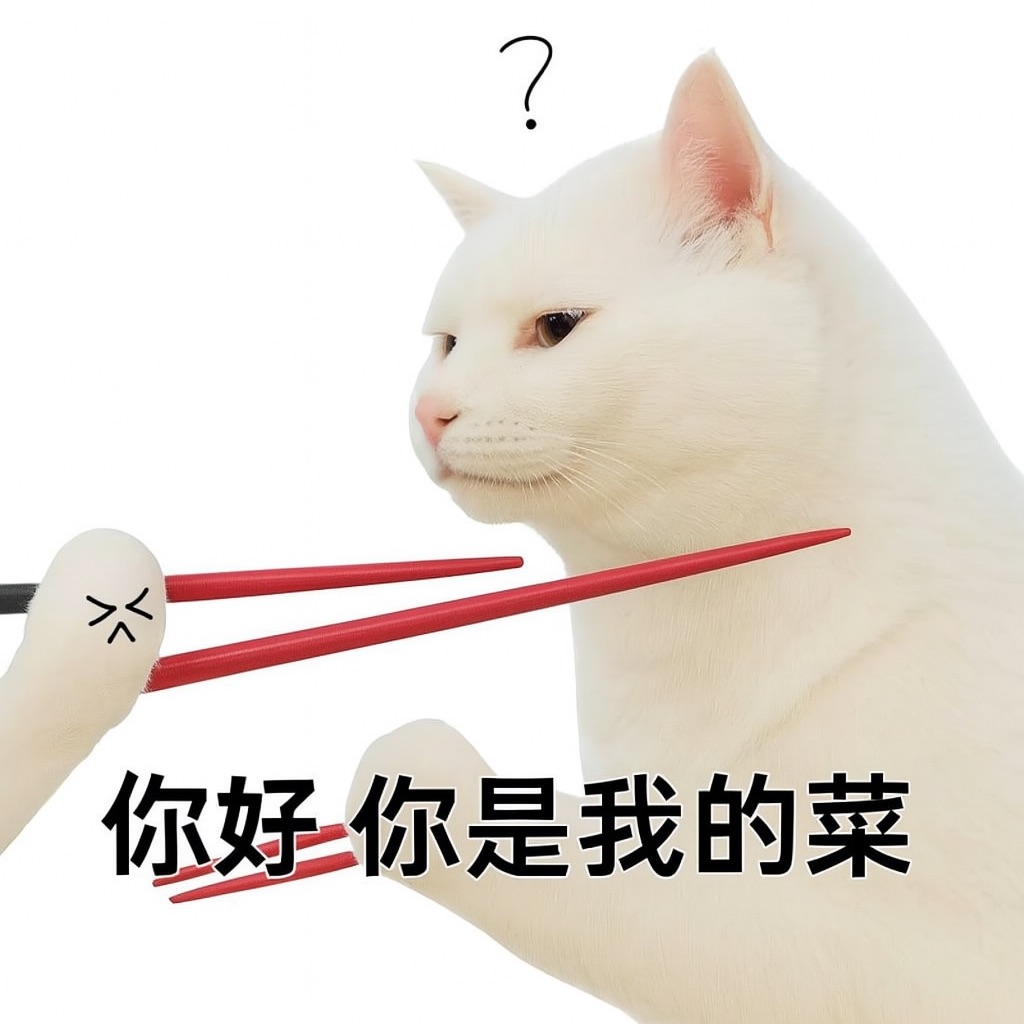 你好我吃一點梗圖，你好你是我的菜。
