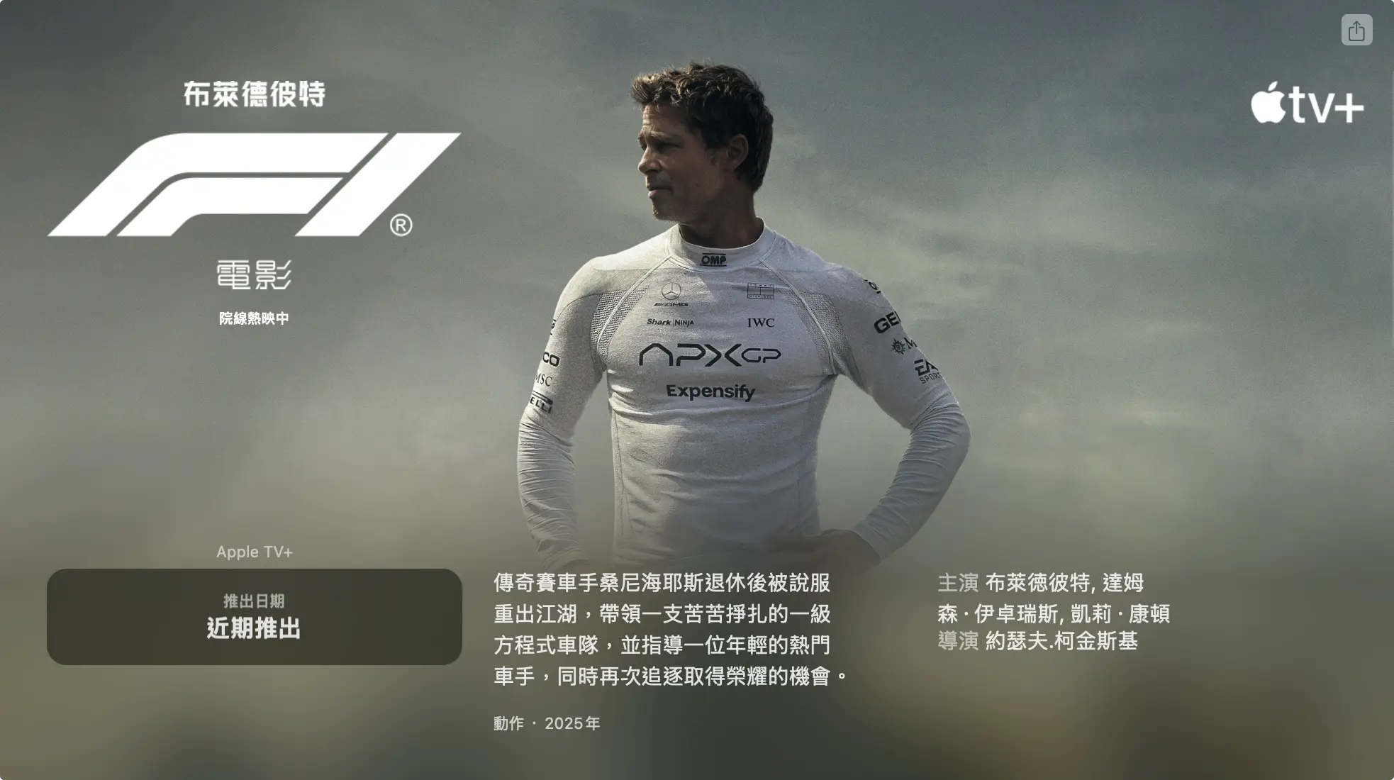 F1 電影 評價