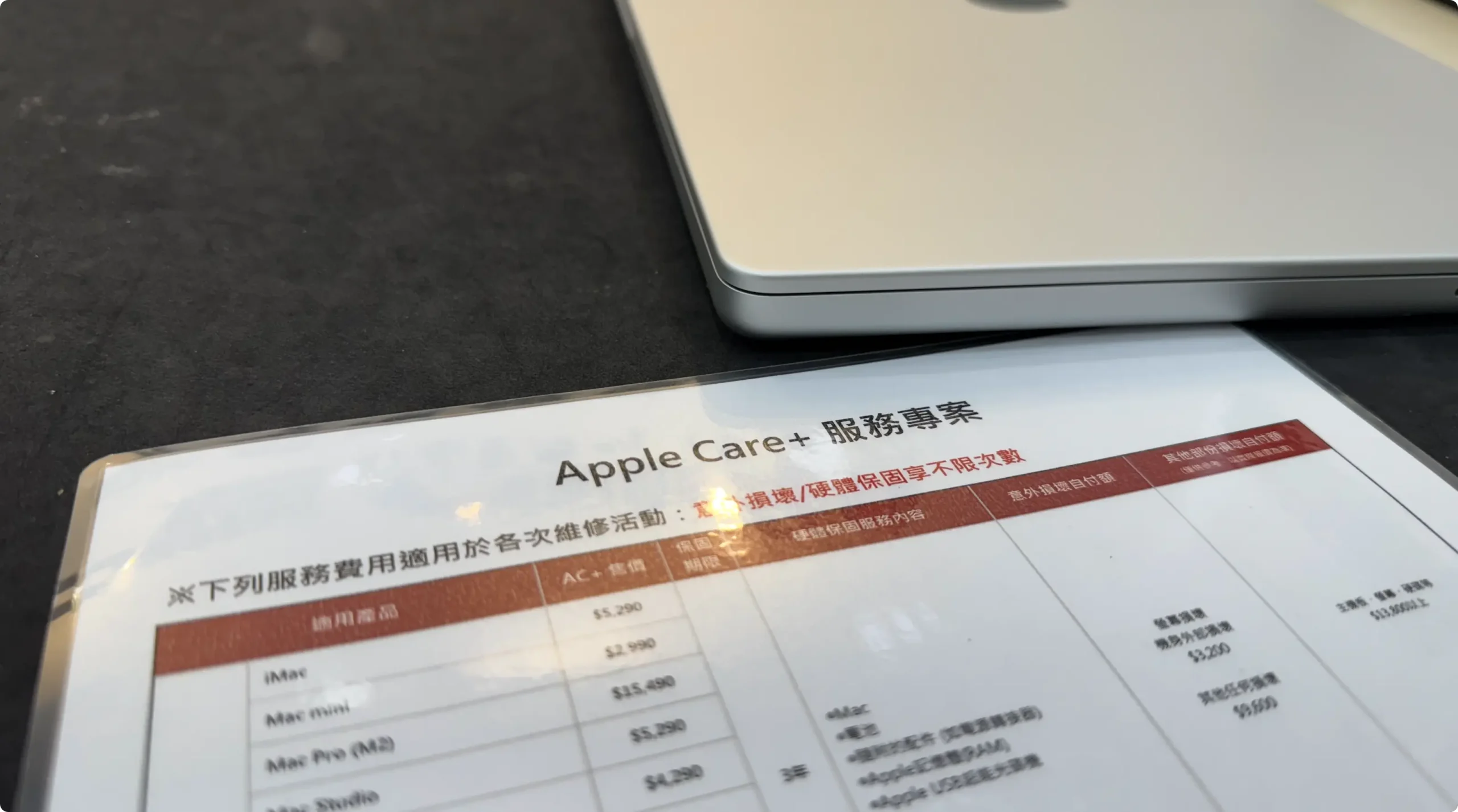 AppleCare+ 德誼 加保 流程