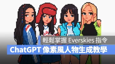 ChatGPT ChatGPT 像素風格 ChatGPT 像素風格人物 Everskies Everskies 指令 Everskies 像素風格