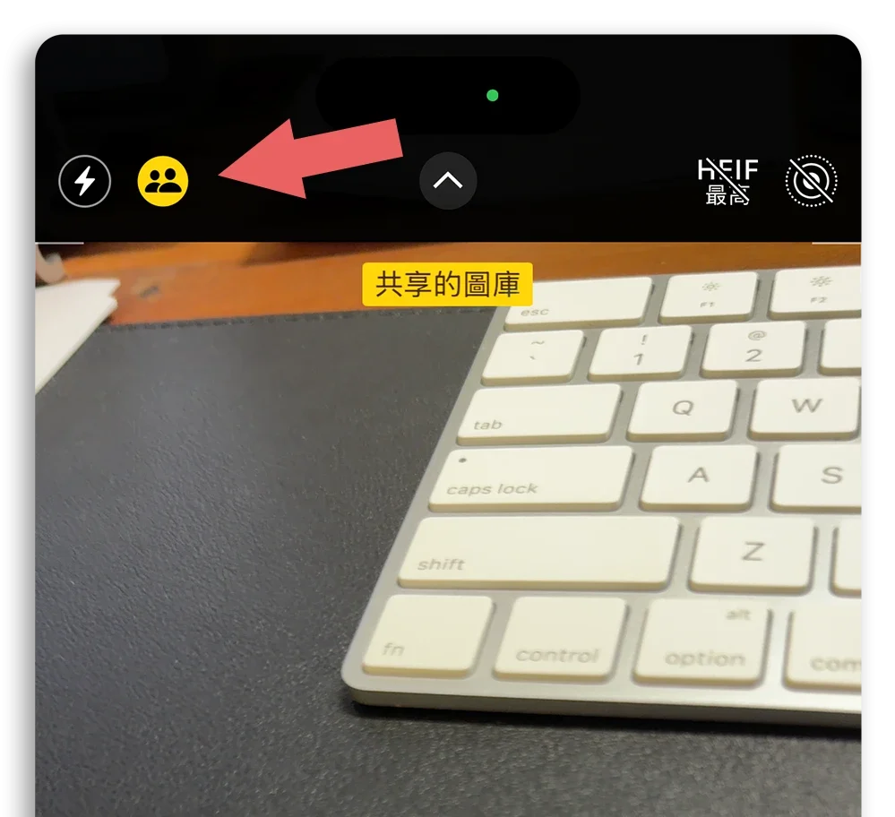 iCloud 共享圖庫