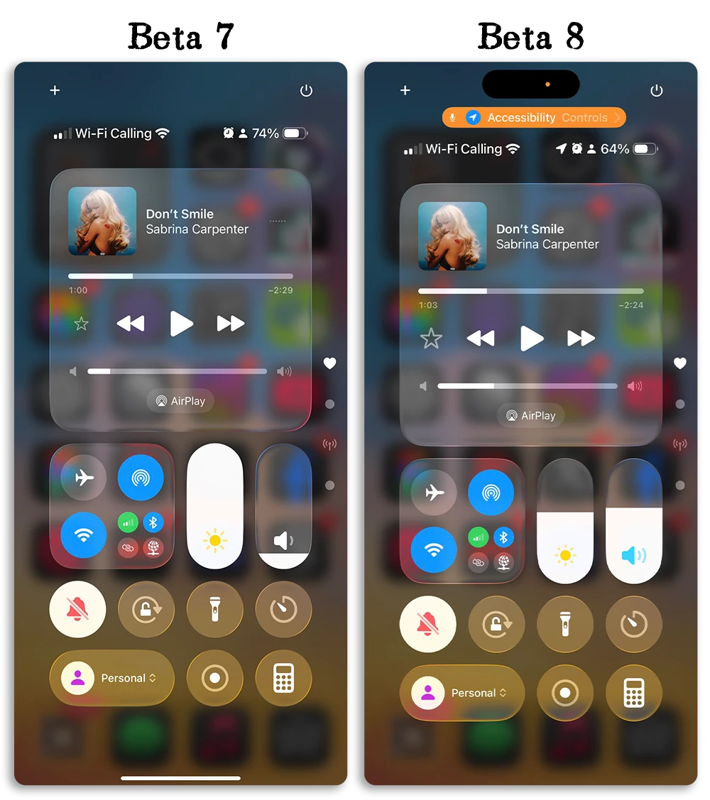 iOS 26 Beta 8 更新釋出